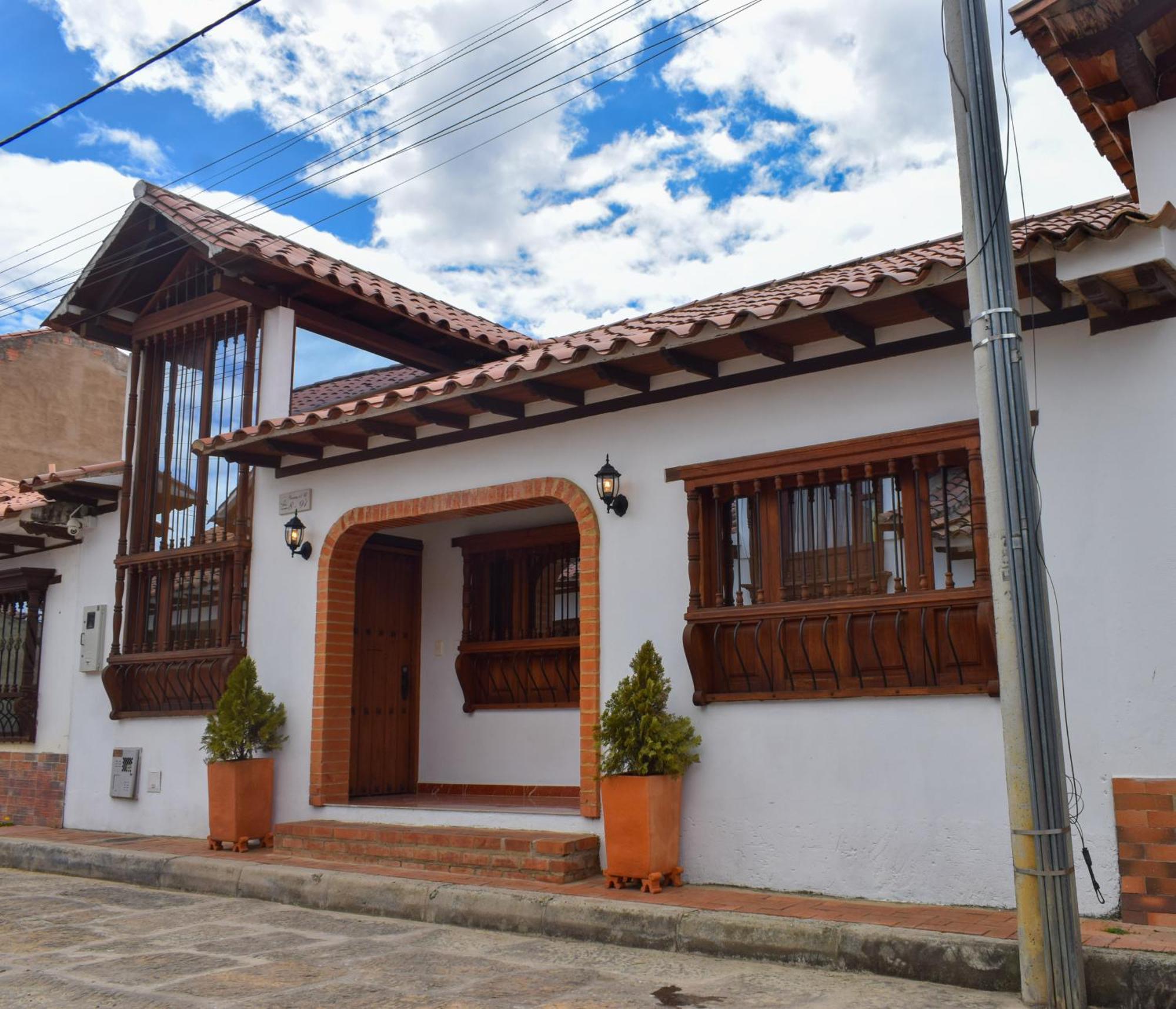 Apartahotel Saquenzipa Villa de Leyva Zewnętrze zdjęcie